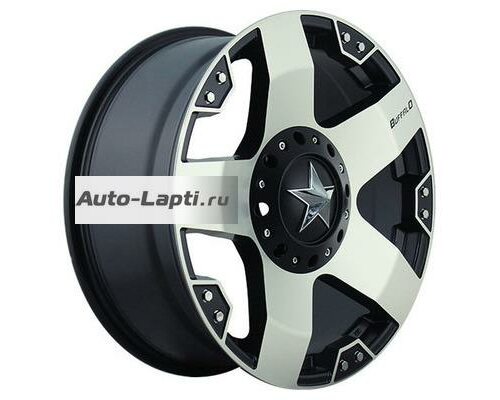 Buffalo 8,5x20/5x139,7*5x150 ET10 D110,5 BW-775 Machined face w blk windows