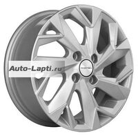 Khomen Wheels 5,5x14/4x100 ET43 D60,1 KHW1402 (Toyota Corolla) F-Silver