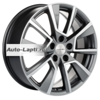 Khomen Wheels 7x18/5x114,3 ET50 D54,1 KHW1802 (Coolray) Gray-FP