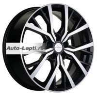 Khomen Wheels 7x18/5x114,3 ET50 D54,1 KHW1806 (Coolray) Black-FP