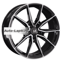 LS FlowForming 9x20/5x112 ET20 D66,6 RC58 BKF (конус)