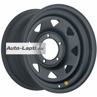 Off-Road Wheels 8x16/5x139,7 ET0 D110 УАЗ (треуг. мелкий) Черный матовый