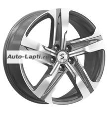 Premium Series 7,5x19/5x114,3 ET50 D67,1 КР004 (Sportage) Diamond Gloss Graphite